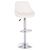 ΣΚΑΜΠΟ ΜΠΑΡ ROSE HM204.22 ΜΕ ΑΜΟΡΤΙΣΕΡ ΧΡΩΜΙΟΥ & ΛΕΥΚΟ PU 48x45x105Υεκ. - ΣΚΑΜΠΟ ΜΠΑΡ στο Milonadakis.gr