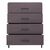 Συρταριέρα Calliope pakoworld με 4 συρτάρια wenge-μαύρο 80x44x108εκ - ΣΥΡΤΑΡΙΕΡΕΣ - ΤΟΥΑΛΕΤΕΣ στο Milonadakis.gr