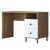 Γραφείο με βιβλιοθήκη Goldie pakoworld λευκό-φυσικό 160x50x161.8εκ - ΓΡΑΦΕΙΑ στο Milonadakis.gr