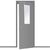 Καθρέπτης πόρτας PWD-0111 pakoworld polyresin-λευκό 34x1.7x94εκ - ΚΑΘΡΕΠΤΕΣ στο Milonadakis.gr