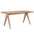 Τραπέζι Winslow pakoworld ξύλο rubberwood ανοικτό καρυδί 160x85x75εκ - ΤΡΑΠΕΖΙΑ ΚΟΥΖΙΝΑΣ στο Milonadakis.gr
