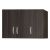 Πατάρι ντουλάπας Zelia pakoworld τρίφυλλο wenge eo 90x42x60εκ - ΝΤΟΥΛΑΠΕΣ στο Milonadakis.gr
