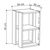 Κομοδίνο Passion pakoworld oak 34x30x55εκ - ΚΟΜΟΔΙΝΑ στο Milonadakis.gr