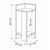 Κομοδίνο Immerse pakoworld σετ 2 τμχ. oak-ανθρακί 27x25x60εκ - ΚΟΜΟΔΙΝΑ στο Milonadakis.gr