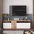 Έπιπλο τηλεόρασης Elana pakoworld sonoma-λευκό 150x29.5x46.3εκ - ΕΠΙΠΛΑ ΤΗΛΕΟΡΑΣΗΣ στο Milonadakis.gr