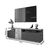 Έπιπλο τηλεόρασης Elana pakoworld sonoma-λευκό 150x29.5x46.3εκ - ΕΠΙΠΛΑ ΤΗΛΕΟΡΑΣΗΣ στο Milonadakis.gr