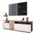 Έπιπλο τηλεόρασης Elana pakoworld sonoma-λευκό 150x29.5x46.3εκ - ΕΠΙΠΛΑ ΤΗΛΕΟΡΑΣΗΣ στο Milonadakis.gr