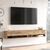 Έπιπλο τηλεόρασης επιτοίχιο Roscoe pakoworld sonoma 180x31.6x29.6εκ - ΕΠΙΠΛΑ ΤΗΛΕΟΡΑΣΗΣ στο Milonadakis.gr