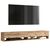 Έπιπλο τηλεόρασης επιτοίχιο Roscoe pakoworld sonoma 180x31.6x29.6εκ - ΕΠΙΠΛΑ ΤΗΛΕΟΡΑΣΗΣ στο Milonadakis.gr
