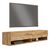 Έπιπλο τηλεόρασης επιτοίχιο Roscoe pakoworld sonoma 140x31.6x29.6εκ - ΕΠΙΠΛΑ ΤΗΛΕΟΡΑΣΗΣ στο Milonadakis.gr