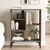 Βιβλιοθήκη χαμηλή Neville pakoworld cement-καρυδί 69x25x87.6εκ - ΒΙΒΛΙΟΘΗΚΕΣ στο Milonadakis.gr