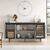 Μπουφές Jethro pakoworld ανθρακί antique-wenge 160x44.5x75.5εκ - ΜΠΟΥΦΕΔΕΣ-ΚΟΝΣΟΛΕΣ στο Milonadakis.gr