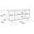 Μπουφές Jethro pakoworld ανθρακί antique-wenge 160x44.5x75.5εκ - ΜΠΟΥΦΕΔΕΣ-ΚΟΝΣΟΛΕΣ στο Milonadakis.gr