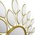 Καθρέπτης Flower pakoworld χρυσό 83x2.5x83εκ - ΚΑΘΡΕΠΤΕΣ στο Milonadakis.gr