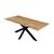 Tραπέζι Gilman pakoworld MDF sonoma-μαύρο 150x90x75εκ - ΤΡΑΠΕΖΙΑ ΚΟΥΖΙΝΑΣ στο Milonadakis.gr