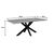Tραπέζι Gilman pakoworld MDF sonoma-μαύρο 180x90x75εκ - ΤΡΑΠΕΖΙΑ ΚΟΥΖΙΝΑΣ στο Milonadakis.gr