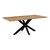 Tραπέζι Gilman pakoworld MDF sonoma-μαύρο 180x90x75εκ - ΤΡΑΠΕΖΙΑ ΚΟΥΖΙΝΑΣ στο Milonadakis.gr