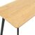 Tραπέζι Adira pakoworld MDF sonoma-μαύρο 120x60x75εκ - ΤΡΑΠΕΖΙΑ ΚΟΥΖΙΝΑΣ στο Milonadakis.gr