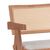 Σκαμπό bar Winslow pakoworld ξύλο rubberwood ανοικτό καρυδί-pvc rattan φυσικό-ύφασμα γκρι - ΣΚΑΜΠΟ ΜΠΑΡ στο Milonadakis.gr