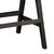 Σκαμπό bar Winslow pakoworld ξύλο rubberwood μαύρο-pvc rattan φυσικό-ύφασμα γκρι - ΣΚΑΜΠΟ ΜΠΑΡ στο Milonadakis.gr