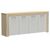 Μπουφές Haven pakoworld sonoma-λευκό 180x40x80εκ - ΜΠΟΥΦΕΔΕΣ-ΚΟΝΣΟΛΕΣ στο Milonadakis.gr