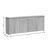 Μπουφές Kinley pakoworld σε ανθρακί-wenge απόχρωση 210x40x82εκ - ΜΠΟΥΦΕΔΕΣ-ΚΟΝΣΟΛΕΣ στο Milonadakis.gr