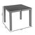 Τραπέζι Explore pakoworld με UV protection PP καφέ 90x90x73.5εκ - ΤΡΑΠΕΖΙΑ ΕΞ. ΧΩΡΟΥ στο Milonadakis.gr