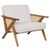 Πολυθρόνα Claudia pakoworld ύφασμα μπεζ-pe rattan-rubberwood φυσικό - ΚΑΡΕΚΛΕΣ - ΠΟΛΥΘΡΟΝΕΣ ΕΣ. στο Milonadakis.gr