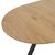 Tραπέζι Frances pakoworld επεκτεινόμενο MDF sonoma-μαύρο 100-140x100x75εκ - ΤΡΑΠΕΖΙΑ ΚΟΥΖΙΝΑΣ στο Milonadakis.gr