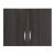 Πατάρι ντουλάπας Zelia pakoworld δίφυλλο wenge eo 79x42x60εκ - ΝΤΟΥΛΑΠΕΣ στο Milonadakis.gr