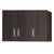 Ντουλάπα τρίφυλλη και πατάρι Zelia pakoworld wenge 90x42x240εκ. - ΝΤΟΥΛΑΠΕΣ στο Milonadakis.gr