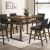 Τραπέζι μπαρ Tenor pakoworld φυσικό ξύλο rubberwood-ΜDF καρυδί 150x90x91.5εκ - ΤΡΑΠΕΖΙΑ ΚΟΥΖΙΝΑΣ στο Milonadakis.gr