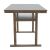 Τραπέζι μπαρ Tenor pakoworld φυσικό ξύλο rubberwood-ΜDF καρυδί 150x90x91.5εκ - ΤΡΑΠΕΖΙΑ ΚΟΥΖΙΝΑΣ στο Milonadakis.gr
