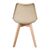 Καρέκλα Gaston pakoworld PP-PU taupe απόχρωση- φυσικό πόδι 43x51x75εκ - ΚΑΡΕΚΛΕΣ - ΠΟΛΥΘΡΟΝΕΣ ΕΣ. στο Milonadakis.gr