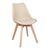 Καρέκλα Gaston pakoworld PP-PU taupe απόχρωση- φυσικό πόδι 43x51x75εκ - ΚΑΡΕΚΛΕΣ - ΠΟΛΥΘΡΟΝΕΣ ΕΣ. στο Milonadakis.gr