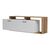 Έπιπλο τηλεόρασης Tobler pakoworld σε oak- λευκή απόχρωση 170x40x53εκ - ΕΠΙΠΛΑ ΤΗΛΕΟΡΑΣΗΣ στο Milonadakis.gr