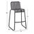 ΣΚΑΜΠΟ ΜΠΑΡ ΑΛΟΥΜΙΝΙΟΥ RACHEL HM6341.01 ΓΚΡΙ 47x56,5x98,5Υεκ. - ΣΚΑΜΠΩ στο Milonadakis.gr