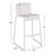 ΣΚΑΜΠΟ ΜΠΑΡ ΑΛΟΥΜΙΝΙΟΥ RACHEL HM6341.02 ΛΕΥΚΟ 47x56,5x98,5Υεκ. - ΣΚΑΜΠΩ στο Milonadakis.gr