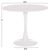 ΤΡΑΠΕΖΙ ΣΤΡΟΓΓΥΛΟ BROLIN HM18141.01 MDF TOP-ΒΑΣΗ ΜΕΤΑΛΛΙΚΗ--ΛΕΥΚΟ Φ90x73Υεκ - ΤΡΑΠΕΖΙΑ ΚΟΥΖΙΝΑΣ στο Milonadakis.gr