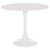 ΤΡΑΠΕΖΙ ΣΤΡΟΓΓΥΛΟ BROLIN HM18141.01 MDF TOP-ΒΑΣΗ ΜΕΤΑΛΛΙΚΗ--ΛΕΥΚΟ Φ90x73Υεκ - ΤΡΑΠΕΖΙΑ ΚΟΥΖΙΝΑΣ στο Milonadakis.gr