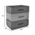 Κομοδίνο Sonlen pakoworld mdf σε sonoma-ανθρακί απόχρωση 60x40x66εκ - ΚΟΜΟΔΙΝΑ στο Milonadakis.gr