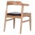 ΠΟΛΥΘΡΟΝΑ CERSEI HM9946.01 RUBBERWOOD ΣΕ LIGHT OAK & PU ΣΕ ΜΑΥΡΟ 57x53x72Υεκ - ΚΑΡΕΚΛΕΣ - ΠΟΛΥΘΡΟΝΕΣ ΕΣ. στο Milonadakis.gr