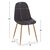 ΣΕΤ ΤΡΑΠΕΖΑΡΙΑΣ 5ΤΜΧ MINARDO HM21179 MDF TOP ΣΕ ΜΑΥΡΟ--ΣΚΟΥΡΟ ΓΚΡΙ ΥΦΑΣΜΑ - ΤΡΑΠΕΖΑΡΙΕΣ στο Milonadakis.gr