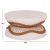 ΤΡΑΠΕΖΙ ΣΑΛΟΝΙΟΥ ANNA HM18157.02 FIBER CEMENT ΛΕΥΚΟ-ΦΥΣΙΚΟ RATTAN--Φ92x44.5Υεκ - ΤΡΑΠΕΖΙΑ ΚΟΥΖΙΝΑΣ στο Milonadakis.gr