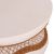 ΤΡΑΠΕΖΙ ΣΑΛΟΝΙΟΥ ANNA HM18157.02 FIBER CEMENT ΛΕΥΚΟ-ΦΥΣΙΚΟ RATTAN--Φ92x44.5Υεκ - ΤΡΑΠΕΖΙΑ ΚΟΥΖΙΝΑΣ στο Milonadakis.gr