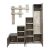 Έπιπλο εισόδου Nenich pakoworld σε γκρι oak απόχρωση 150x37x180εκ - ΕΠΙΠΛΑ ΕΙΣΟΔΟΥ στο Milonadakis.gr