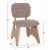 ΚΑΡΕΚΛΑ ΤΡΑΠΕΖΑΡΙΑΣ BELLISI HM18248.01 ΚΑΦΕ ΥΦΑΣΜΑ-PLYWOOD ΧΡΩΜΑ ΔΡΥΟΣ 53x56x78Υεκ. - ΚΑΡΕΚΛΕΣ - ΠΟΛΥΘΡΟΝΕΣ ΕΣ. στο Milonadakis.gr