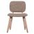ΚΑΡΕΚΛΑ ΤΡΑΠΕΖΑΡΙΑΣ BELLISI HM18248.01 ΚΑΦΕ ΥΦΑΣΜΑ-PLYWOOD ΧΡΩΜΑ ΔΡΥΟΣ 53x56x78Υεκ. - ΚΑΡΕΚΛΕΣ - ΠΟΛΥΘΡΟΝΕΣ ΕΣ. στο Milonadakis.gr