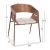 ΠΟΛΥΘΡΟΝΑ KRILL HM18254.01 PLYWOOD ΣΕ WHITEWASH--ΜΕΤΑΛΛΟ ΣΕ ΧΑΛΚΙΝΟ 55,5x55x72Υεκ. - ΚΑΡΕΚΛΕΣ - ΠΟΛΥΘΡΟΝΕΣ ΕΣ. στο Milonadakis.gr