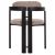 ΠΟΛΥΘΡΟΝΑ ΤΡΑΠΕΖΑΡΙΑΣ KALL HM18247.02 ΚΑΦΕ ΥΦΑΣΜΑ--PLYWOOD ΣΕ ΜΑΥΡΟ 56x45x73Υεκ - ΚΑΡΕΚΛΕΣ - ΠΟΛΥΘΡΟΝΕΣ ΕΣ. στο Milonadakis.gr